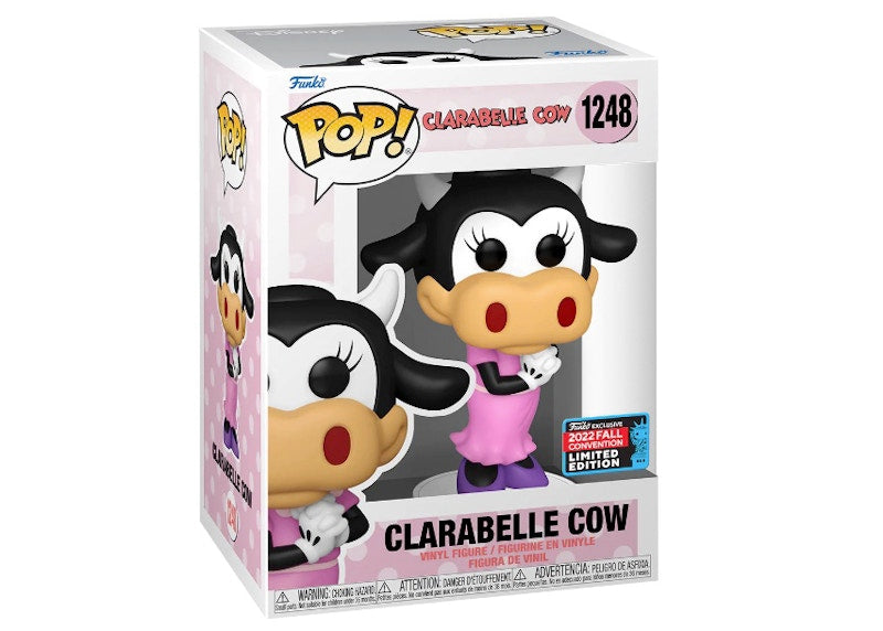 Funko Pop! Disney Clarabelle Cow 2022 Fall Convention Exclusive Figure #1248