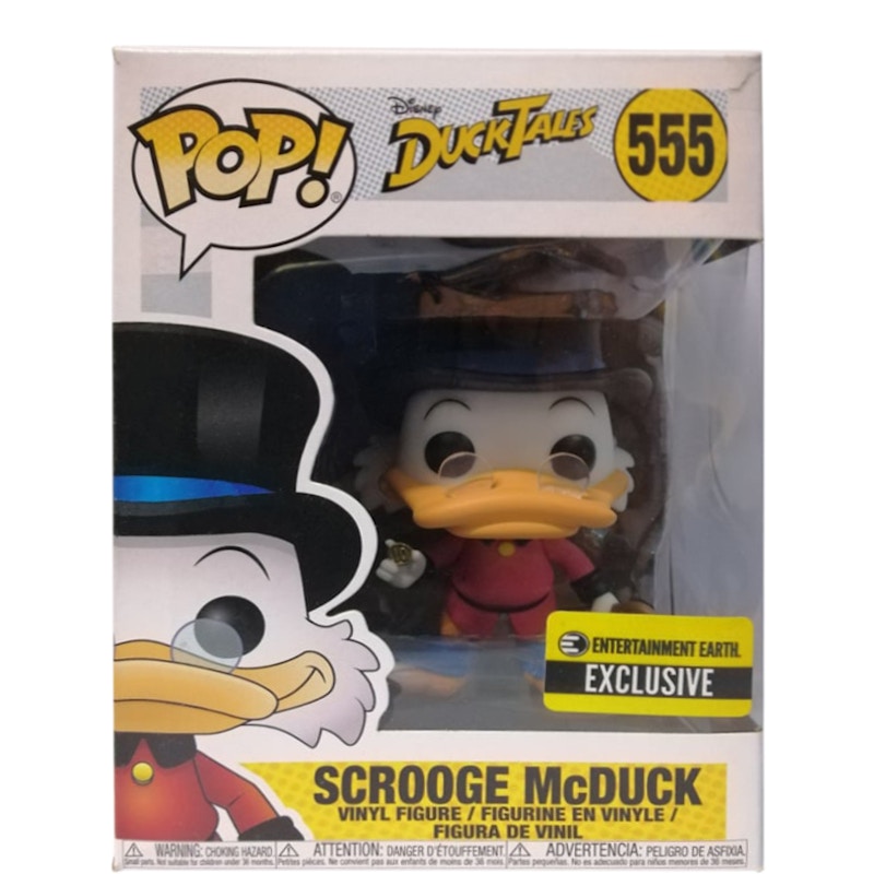 Funko Pop! Disney Duck Tales Scrooge McDuck Entertainment Earth Exclusive Figure #555