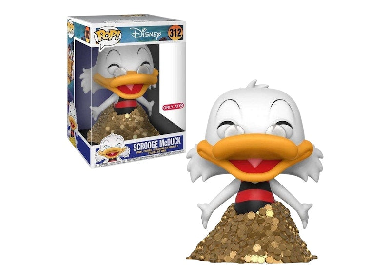 Funko Pop! Disney Duck Tales Scrooge McDuck Swimsuit Version Target Exclusive 10 Inch Figure #312