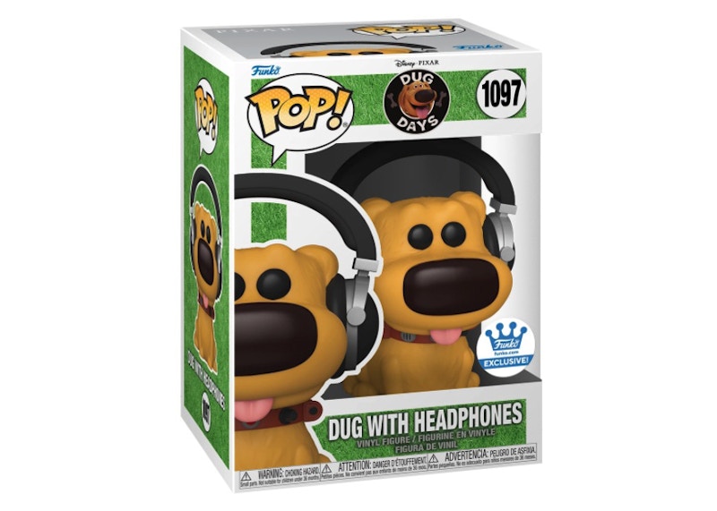 Funko Pop! Disney Dug Days (Dug With Headphones) Funko Shop Exclusive Figure #1097