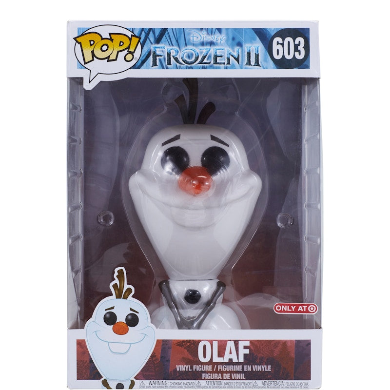 Funko Pop! Disney Frozen 2 Olaf Target Exclusive 10 inch Figure #603