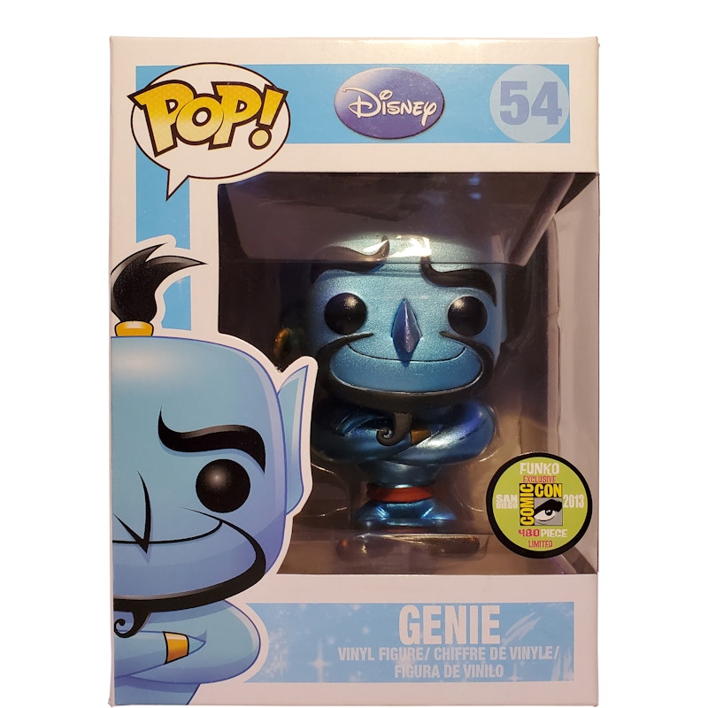 Funko Pop! Disney Genie (Metallic) SDCC Figure #54