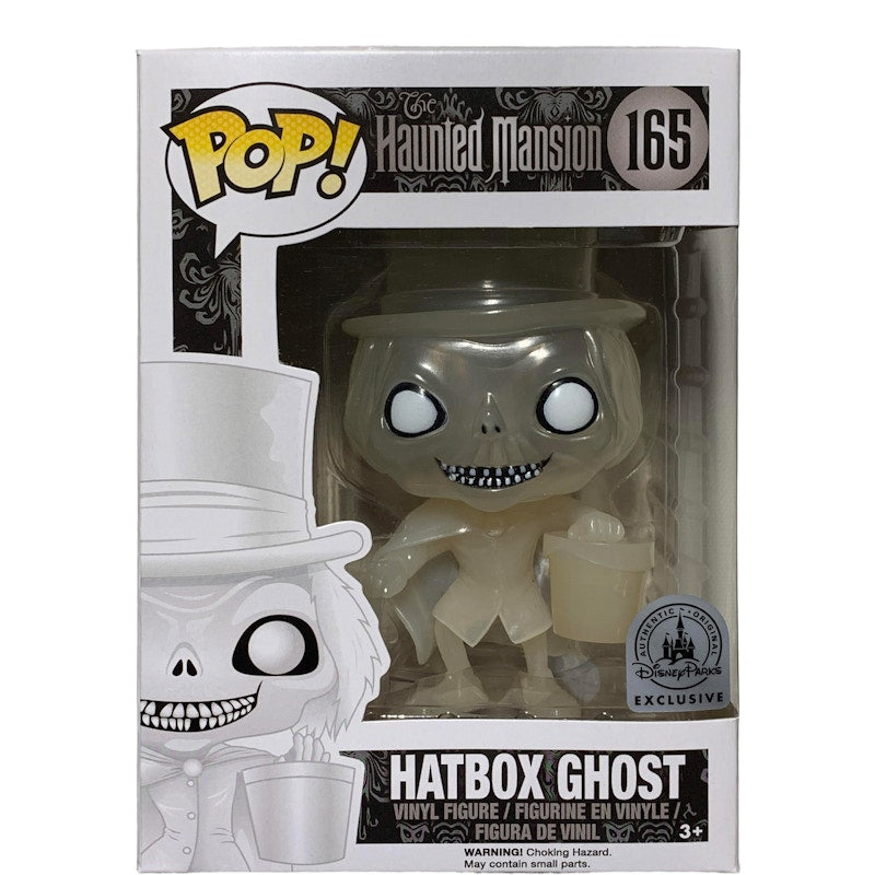 Funko Pop! Disney Haunted Mansion Hatbox Ghost Disney Park Exclusive Figure #165