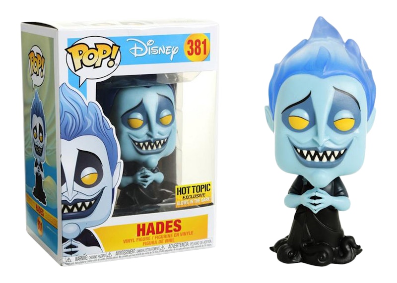 Funko Pop! Disney Hercules Hades (Glow) Hot Topic Exclusive Figure #381