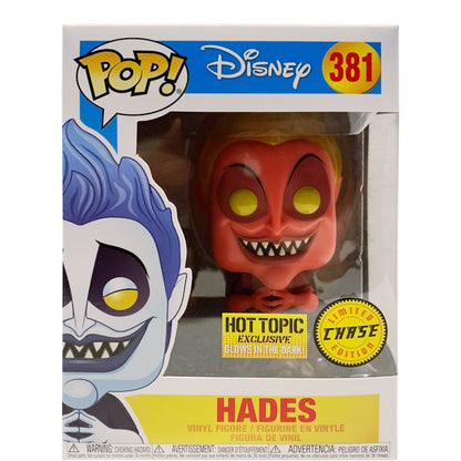 Funko Pop! Disney Hercules Hades Red (Glow) (Chase) Hot Topic Exclusive Figure #381