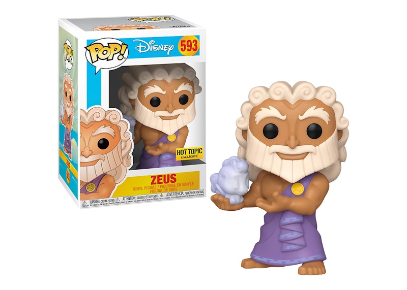 Funko Pop! Disney Hercules Zeus Hot Topic Exclusive Figure #593