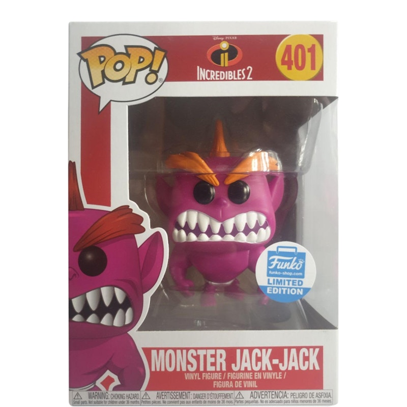 Funko Pop! Disney Incredibles 2 Monster Jack-Jack Funko Shop Edition Figure #401