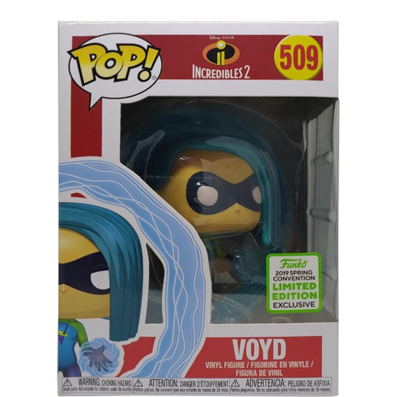 Funko Pop! Disney Incredibles 2 Voyd Spring Convention Exclusive Figure #509