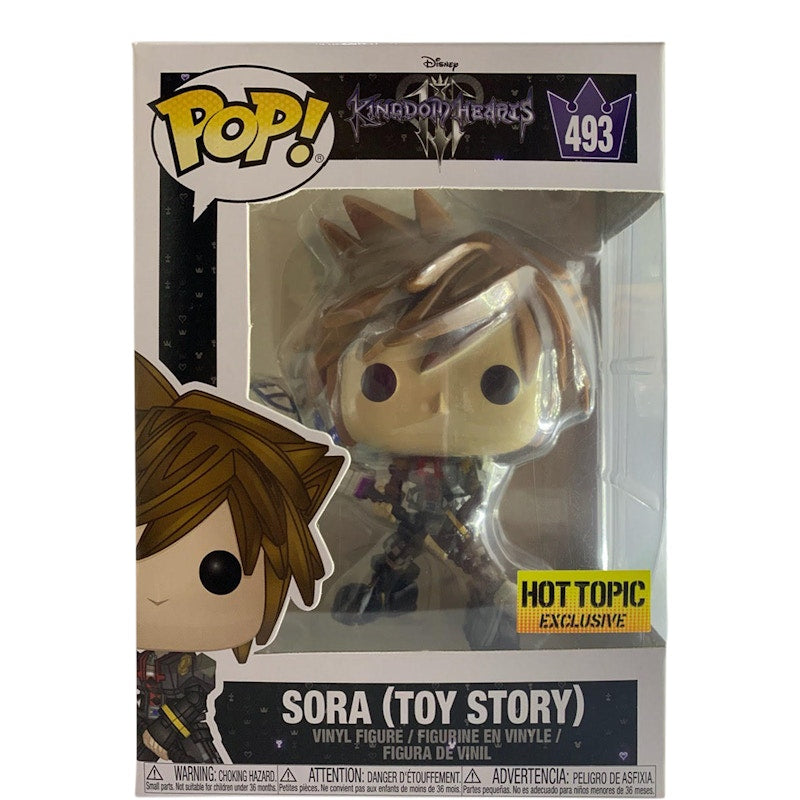 Funko Pop! Disney Kingdom Hearts Sora (Toy Story) Hot Topic Exclusive Figure #493