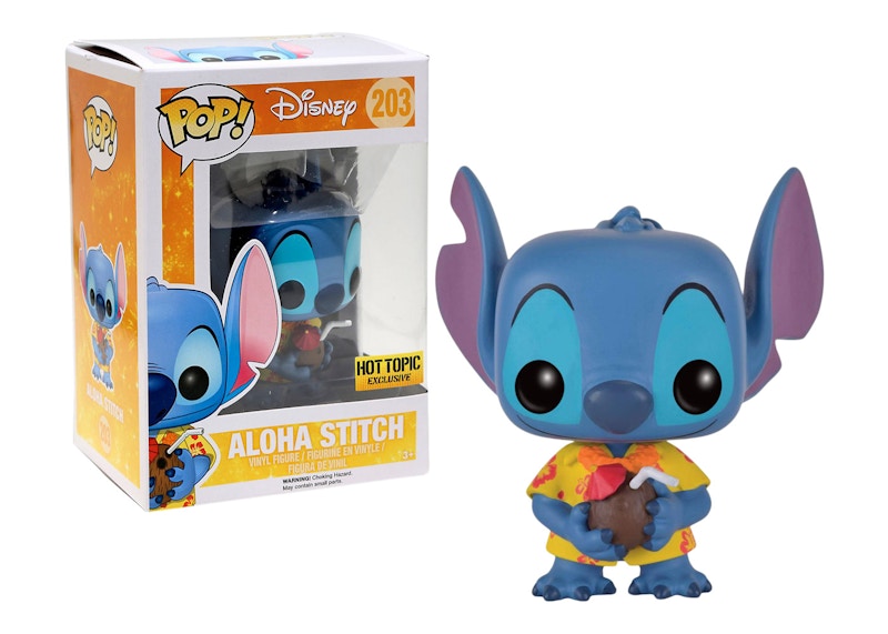 Funko Pop! Disney Lilo & Stitch Aloha Stitch Hot Topic Exclusive Figure #203