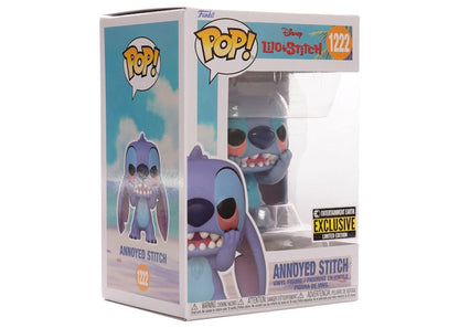 Funko Pop! Disney Lilo & Stitch Annoyed Stitch Entertainment Earth Exclusive Figure #1222