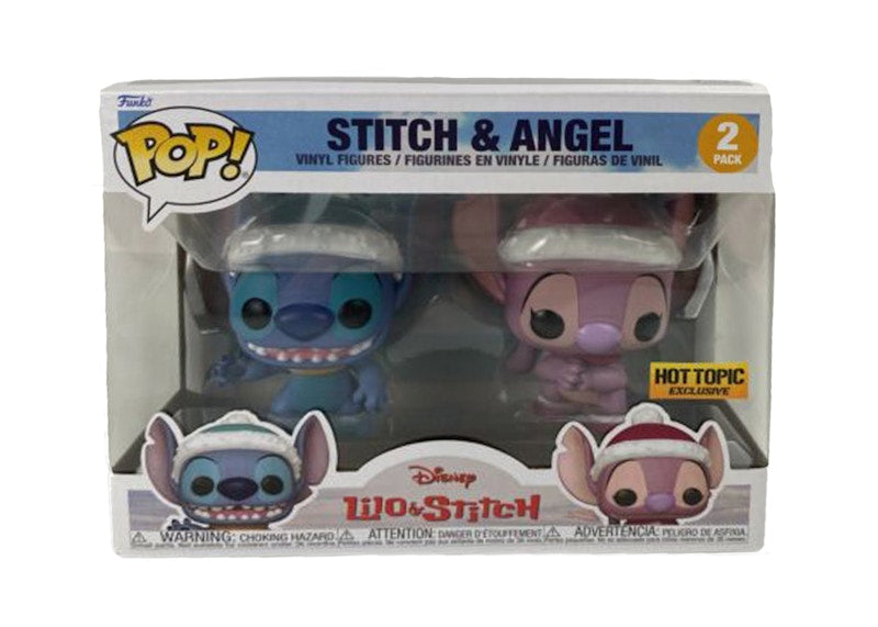 Funko Pop! Disney Lilo & Stitch Stitch & Angel Hot Topic Exclusive 2 Pack