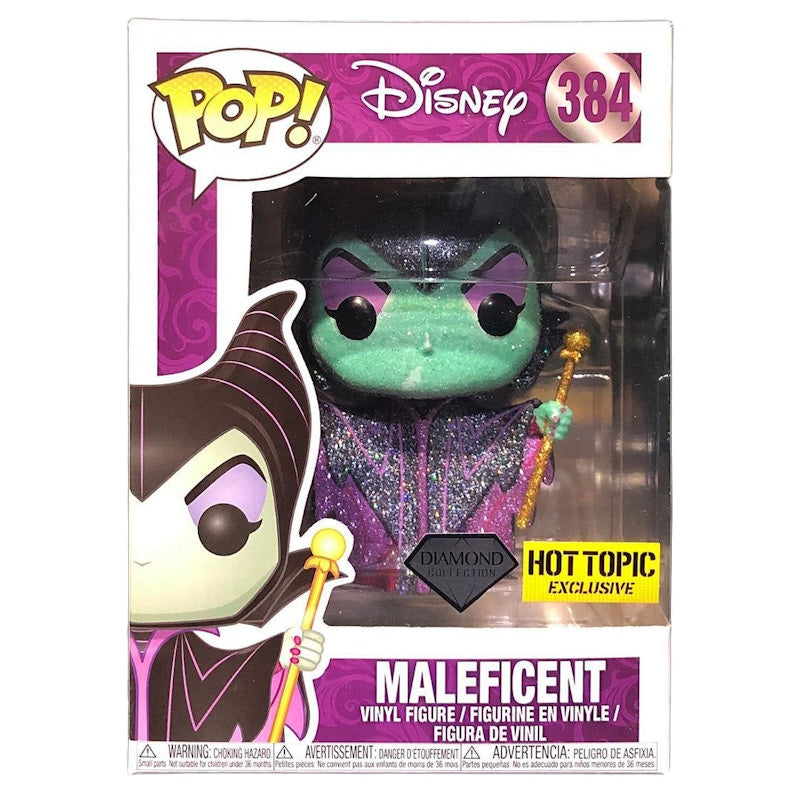 Funko Pop! Disney Maleficent (Diamond Collection) Hot Topic Exclusive Figure #77