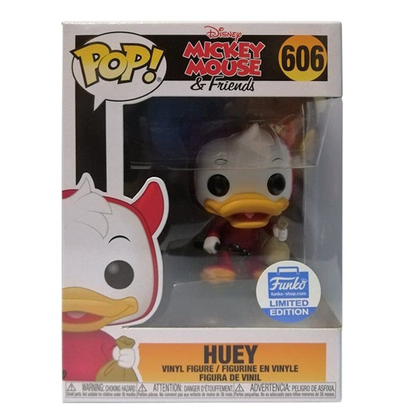 Funko Pop! Disney Mickey Mouse & Friends Huey Funko Shop Edition Figure #606