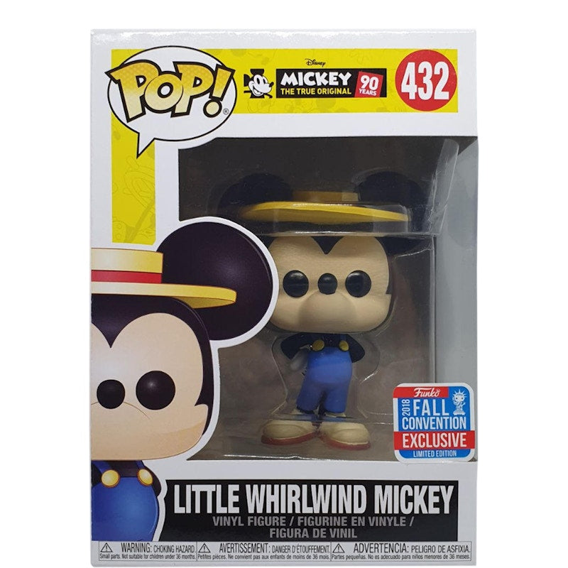 Funko Pop! Disney Mickey The True Original Little Whirlwind Mickey Fall Convention Figure #432