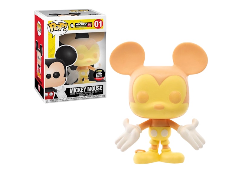 Funko Pop! Disney Mickey The True Original Mickey Mouse (Peach/Cream) 90th Anniversary Exclusive Figure #01