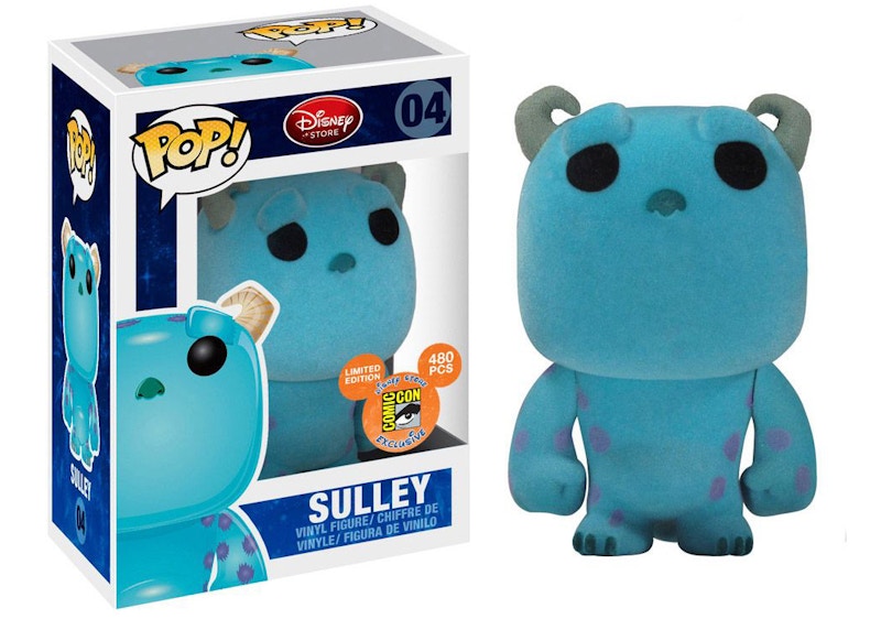 Funko Pop! Disney Monster's Inc Sulley (Flocked) SDCC Figure #04
