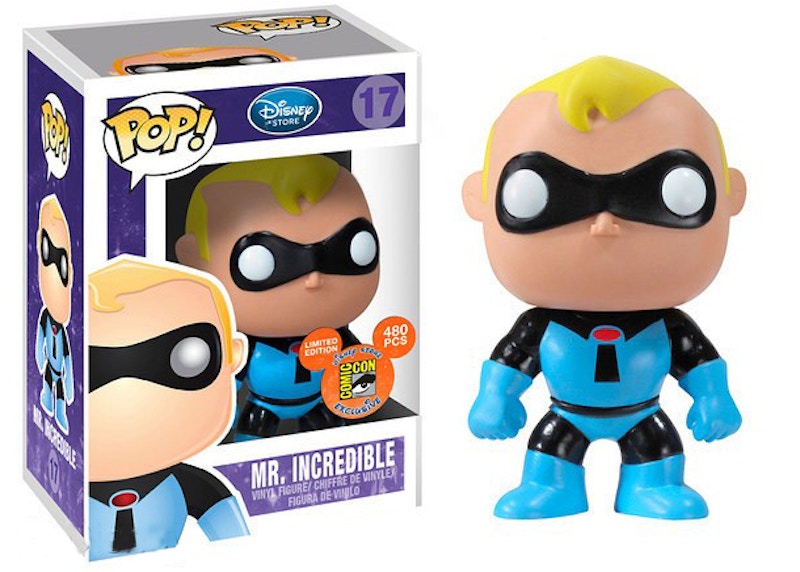 Funko Pop! Disney Mr Incredible (Blue Suit) SDCC Figure #17