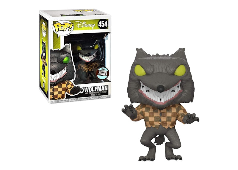 Funko Pop! Disney Nightmare Before Christmas The Wolfman Specialty Series Exclusive Figure #454