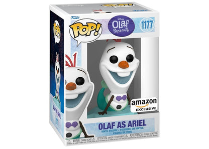 Funko Pop! Disney Olaf Presents: Olaf as Ariel Amazon Exclusive Figure #1177