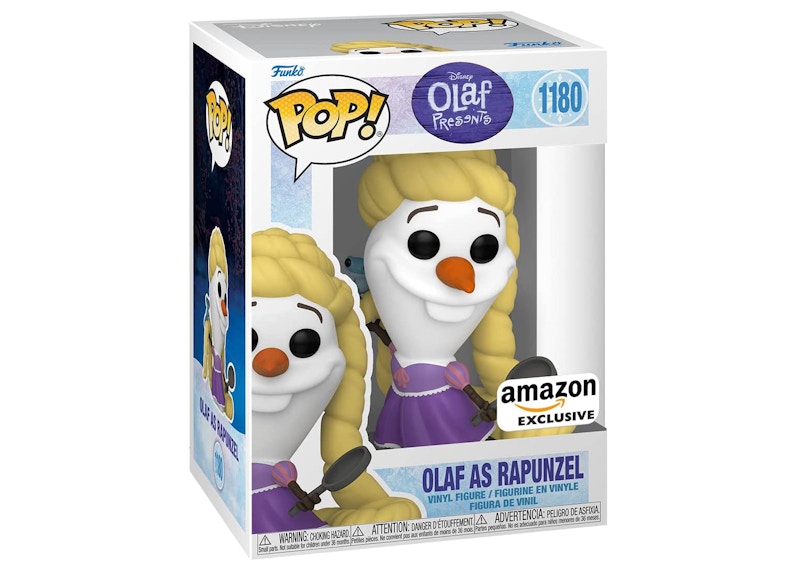 Funko Pop! Disney Olaf Presents: Olaf as Rapunzel Amazon Exclusive Figure #1180