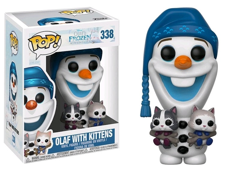 Funko Pop! Disney Olaf's Frozen Advenutre Olaf with Kittens Figure #338