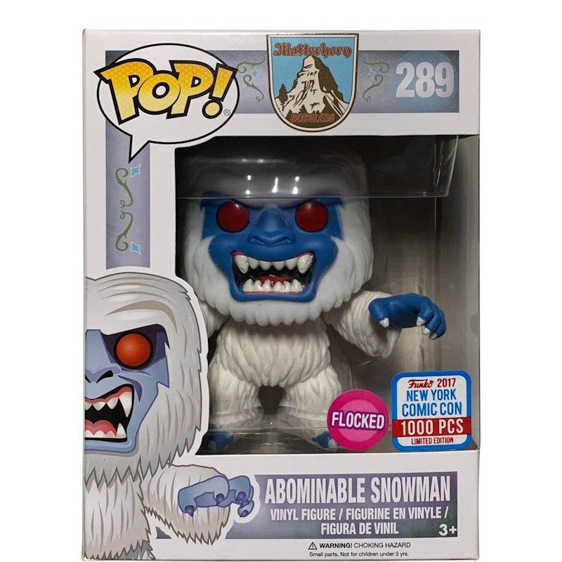 Funko Pop! Disney Parks Abominable Snowman (Flocked) NYCC Figure #289
