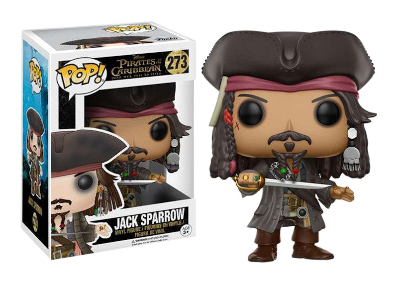 Funko Pop! Disney Pirates of the Caribbean Dead Men Tell No Tales Jack Sparrow Figure #273