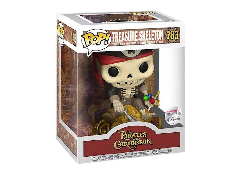 Funko Pop! Disney Pirates of the Caribbean Treasure Skeleton Disney Exclusive Figure #783