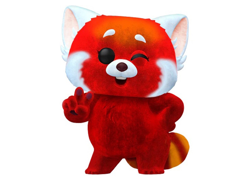 Funko Pop! Disney Pixar Turning Red: Red Panda Mei 6 Inch Flocked Funko Shop Exclusive Figure #1185