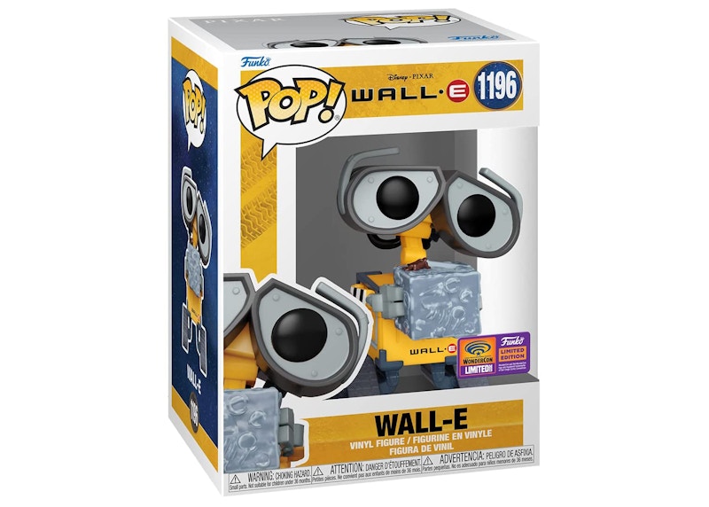 Funko Pop! Disney Pixar Wall-E 2022 Limited Edition WonderCon Exclusive Figure #1196