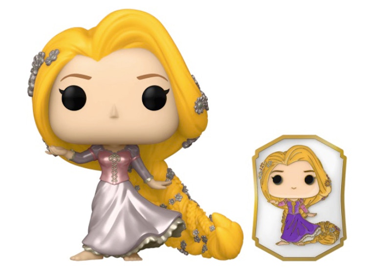 Funko Pop! Disney Princess Rapunzel (With Pin) Gold Funko Shop Exclusive Figure #223