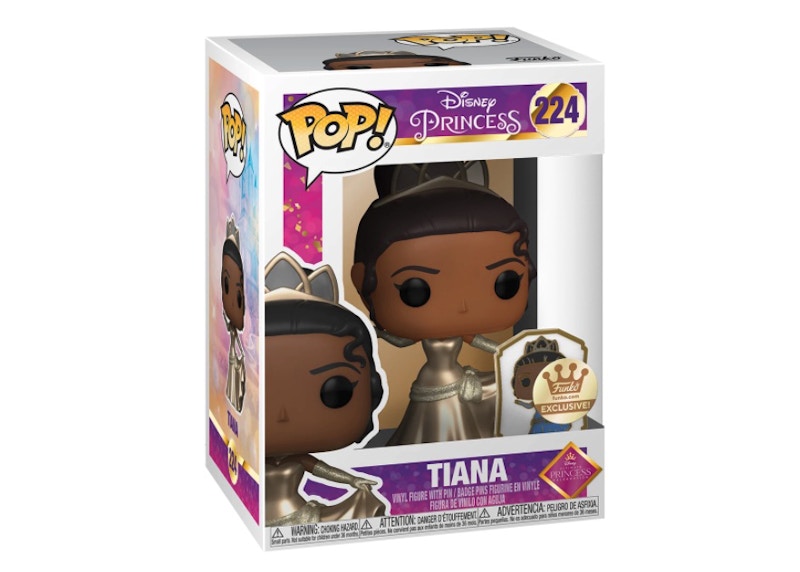 Funko Pop! Disney Princess Tiana Gold Label Funko Shop Exclusive Figure #224
