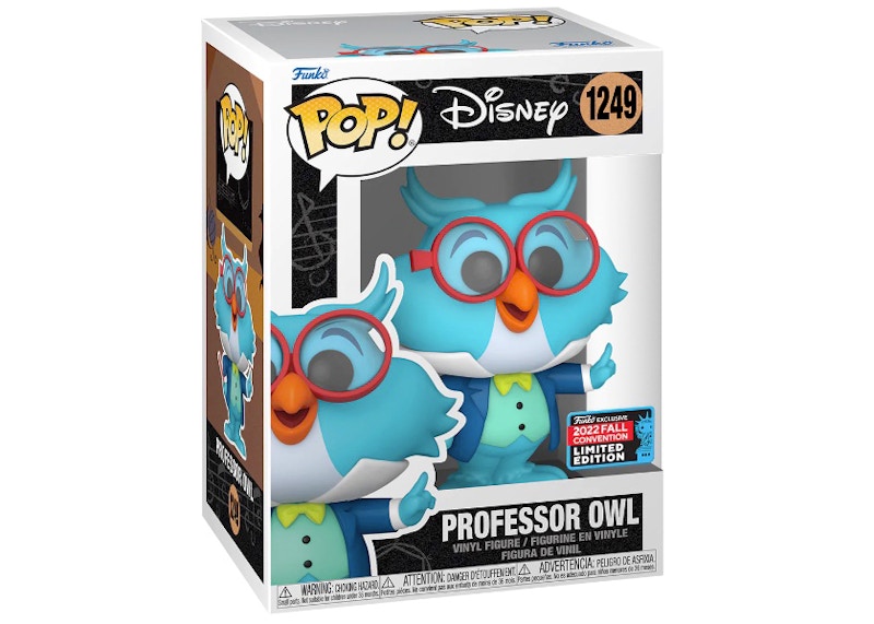 Funko Pop! Disney Professor Owl 2022 Fall Convention Exclusive Figure #1249