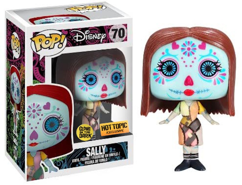 Funko Pop! Disney Sally (Day of the Dead) (Glow) Hot Topic Exclusive Figure #70