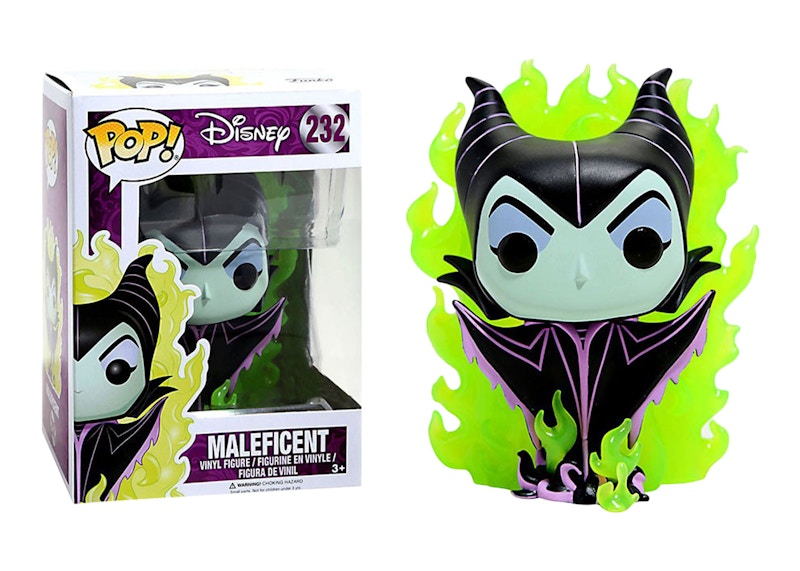 Funko Pop! Disney Sleeping Beauty Maleficent Green Flames Hot Topic Exclusive Figure #232