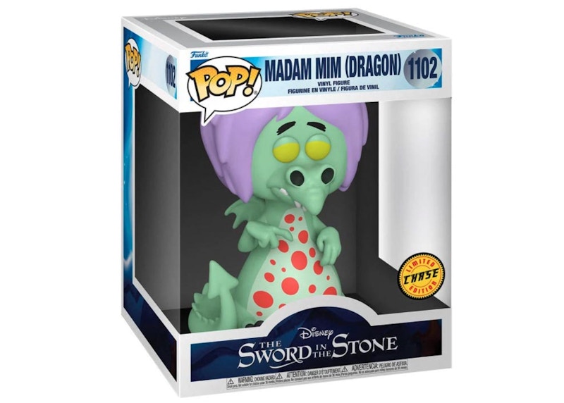 Funko Pop! Disney Sword And Stone Madam Mim Dragon 6-Inch Chase Exclusive Figure #1102