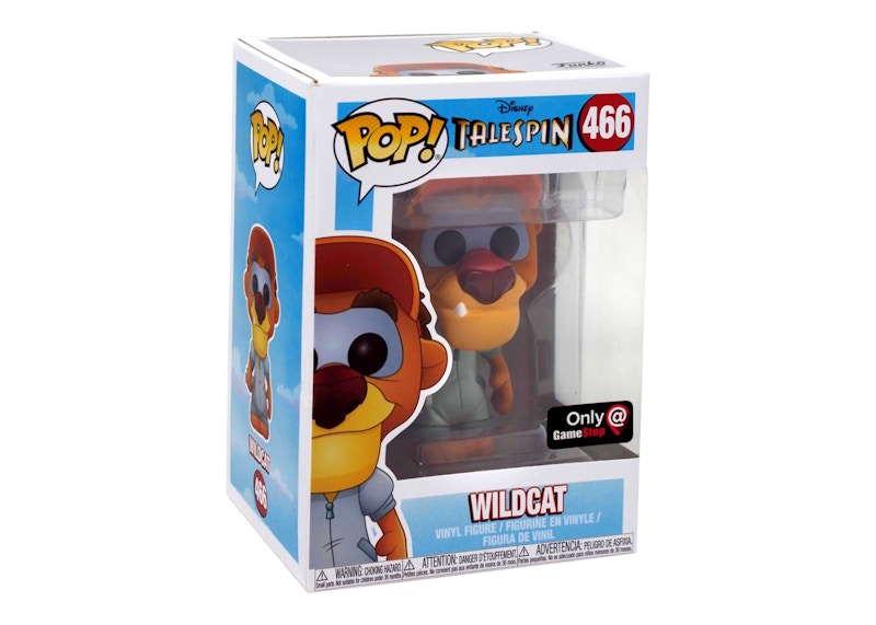 Funko Pop! Disney TaleSpin Wildcat Gamestop Exclusive Figure #466