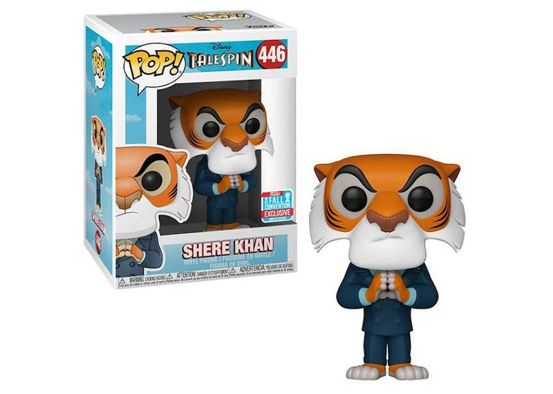 Funko Pop! Disney Talespin Shere Khan Hands Together Fall Convention Exclusive Figure #446