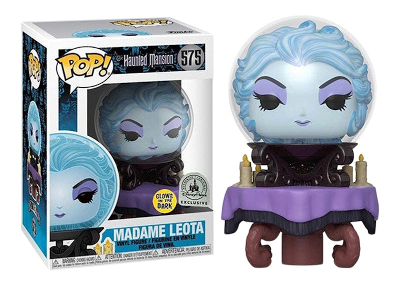Funko Pop! Disney The Haunted Mansion Madame Leota (Glow) Disney Store Exclusive Figure #575