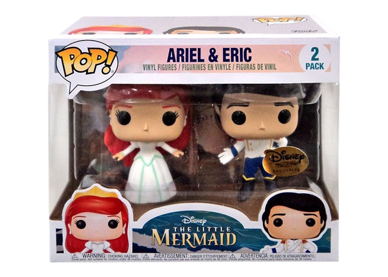 Funko Pop! Disney The Little Mermaid Ariel & Eric Disney Treasures Exclusive 2 Pack