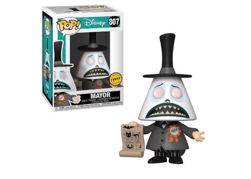 Funko Pop! Disney The Nightmare Before Christmas Mayor with Megaphone Chase Figure #807
