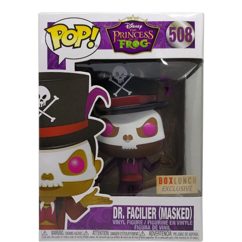 Funko Pop! Disney The Princess and the Frog Dr. Facilier (Masked) Box Lunch Exclusive Figure #508