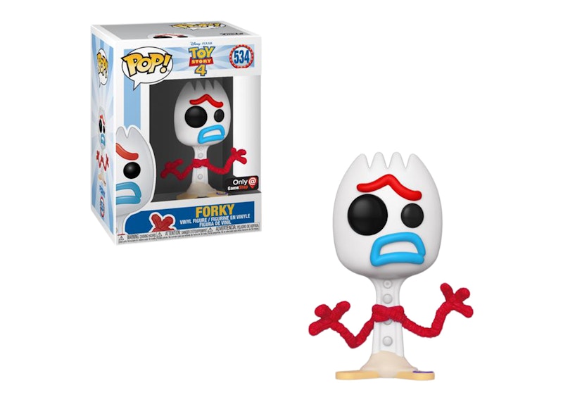 Funko Pop! Disney Toy Story 4 Forky GameStop Exclusive Figure #534