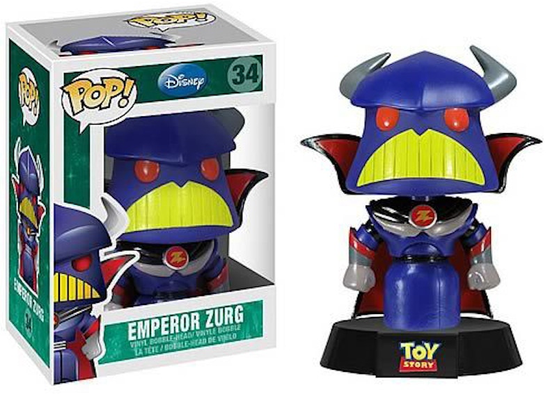 Funko Pop! Disney Toy Story Emperor Zurg Bobble-Head Figure #34