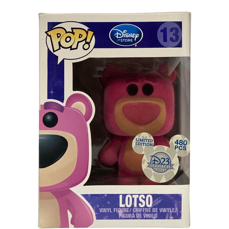 Funko Pop! Disney Toy Story Lotso (Flocked) D23 Expo Figure #13