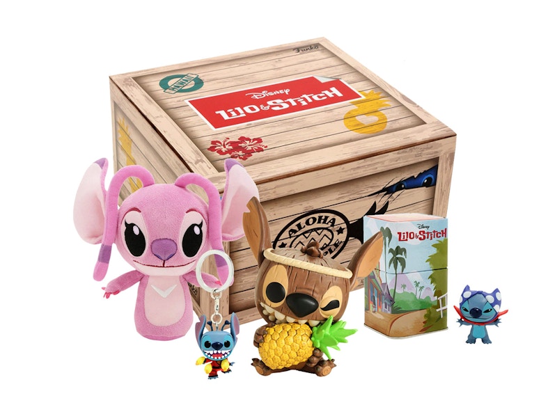 Funko Pop! Disney Treasures Aloha Pineapple Tiki Stitch Special Edition Exclusive Box