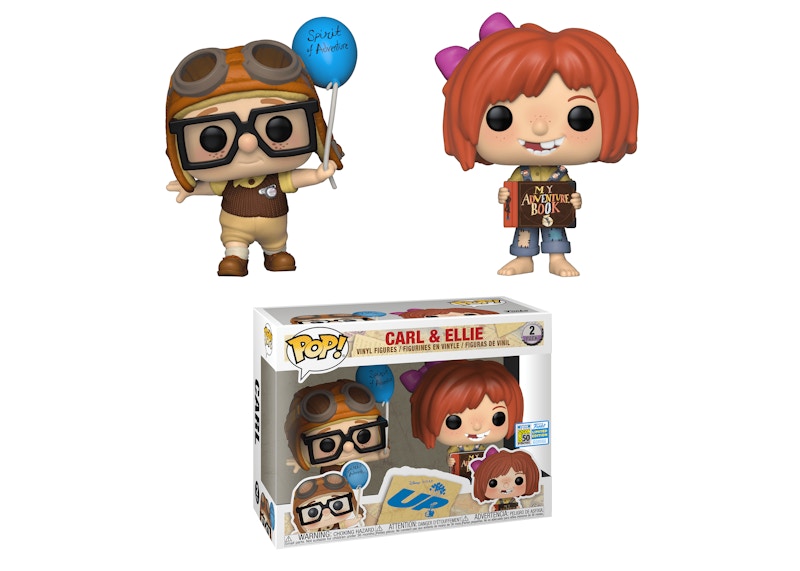Funko Pop! Disney Up Carl & Ellie SDCC Exclusive 2-Pack