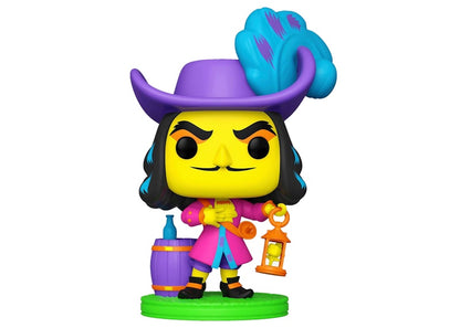 Funko Pop! Disney Villains Black Light Captain Hook Hot Topic Exclusive Figure #1081