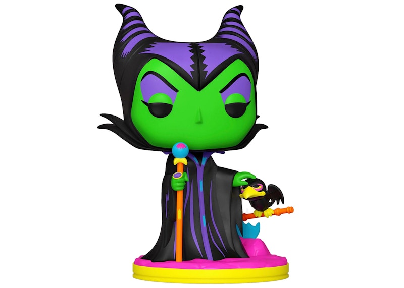 Funko Pop! Disney Villains Black Light Maleficent Hot Topic Exclusive Figure #1082